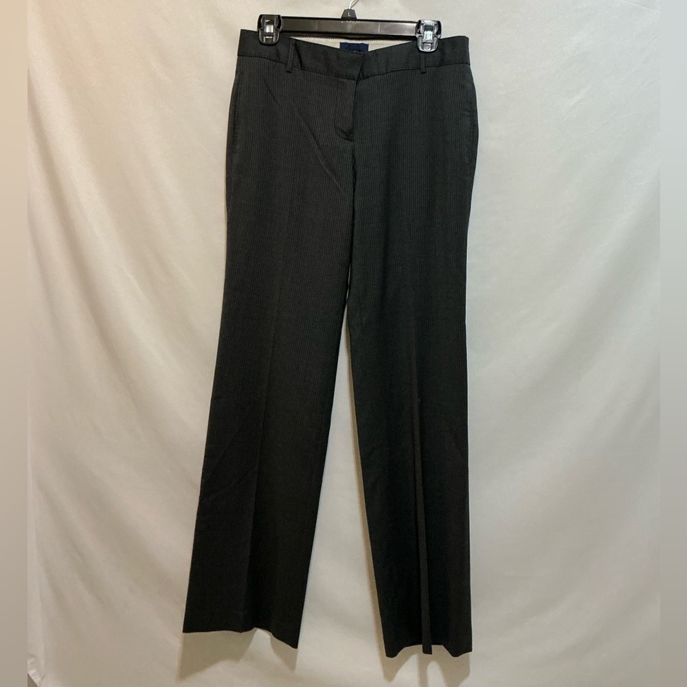 J.Crew Women’s City Fit Gray Pin Striped Dress Pants Size  2 - NWOT